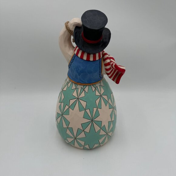 Rare Jim Shore, Heartwood Creek "Alive With Joy" Light Up Snowman Works - Picture 8 of 12